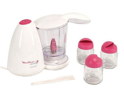 Modes D Emploi Hachoir Babychef Blanc Rose Adq740 Moulinex