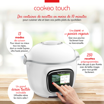 Accessoires Et Pieces Detachees Cookeo Touch Ce Moulinex